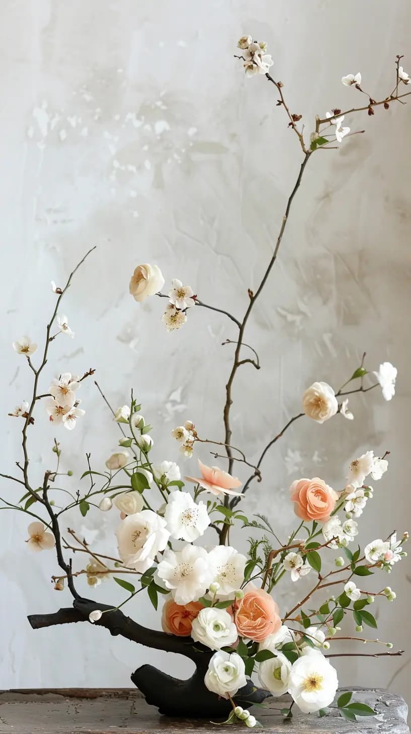 Arrangement floral japonais